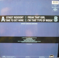 Tony Rock : Street Resident (12")