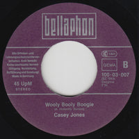 Casey Jones (5) : Don't Ha Ha / Wooly Booly Boogie (7", Single)