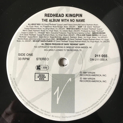 Redhead Kingpin And The FBI : The Album With No Name (LP, Album)