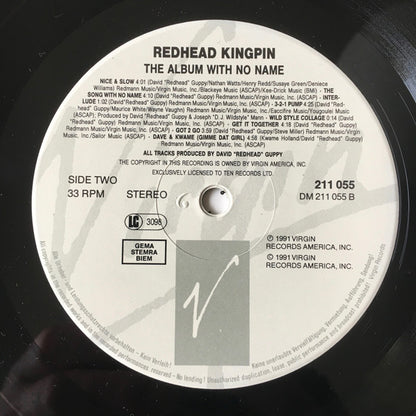 Redhead Kingpin And The FBI : The Album With No Name (LP, Album)