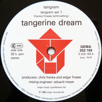 Tangerine Dream : Tangram (LP, Album, RE)