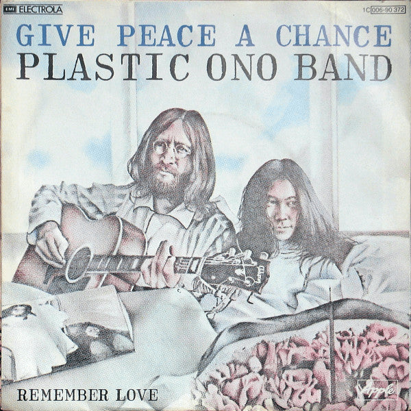 The Plastic Ono Band : Give Peace A Chance (7", Single, RE)