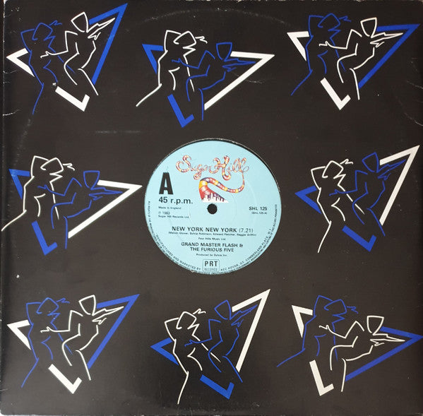 Grandmaster Flash & The Furious Five : New York New York (12")