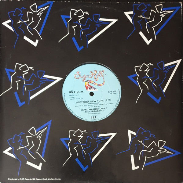 Grandmaster Flash & The Furious Five : New York New York (12")
