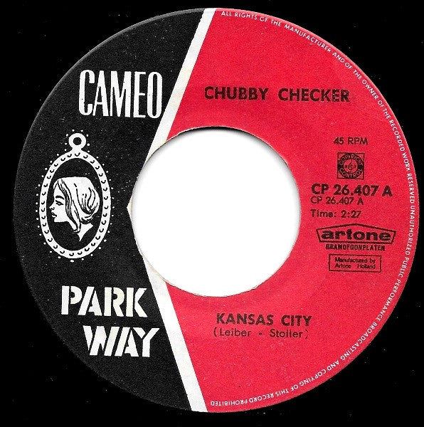 Chubby Checker : Kansas City (7", Single)