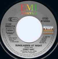 Corey Hart : Sunglasses At Night (7", Single)
