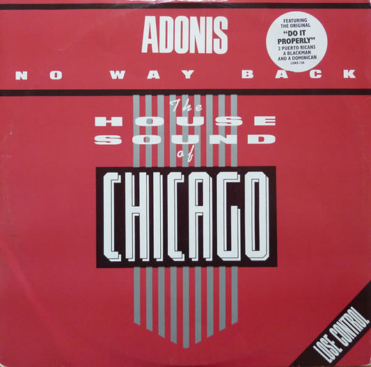 Adonis : No Way Back / Do It Properly (12")