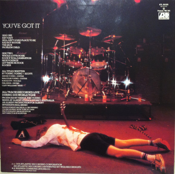 AC/DC : If You Want Blood (You've Got It) (LP, Album, RP)