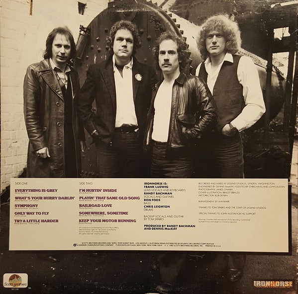 Ironhorse : Everything Is Grey (LP, Album, Spe)
