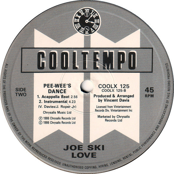 Joeski Love : Pee-Wee's Dance (12")