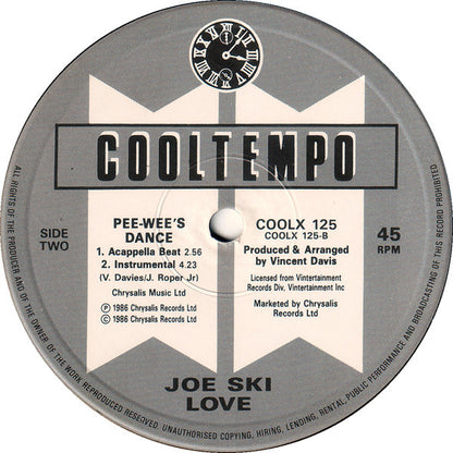 Joeski Love : Pee-Wee's Dance (12")