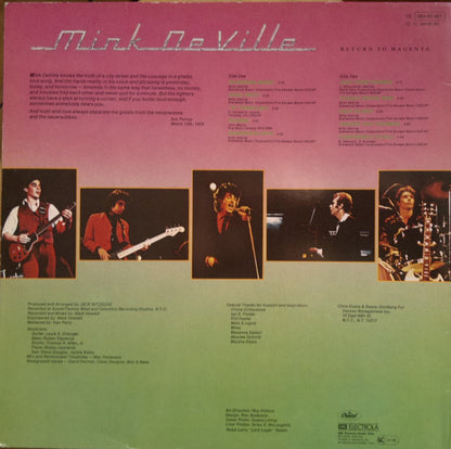 Mink DeVille : Return To Magenta (LP, Album)