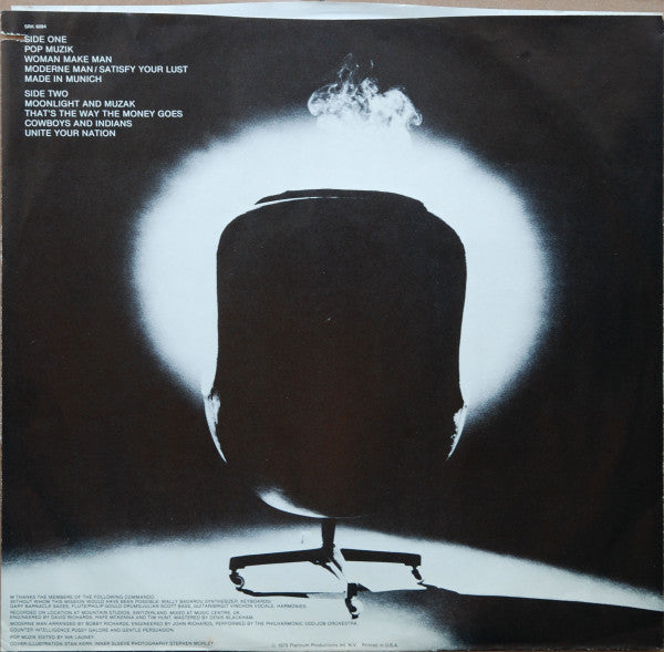 M (2) : New York, London, Paris, Munich (LP, Album, Cap)