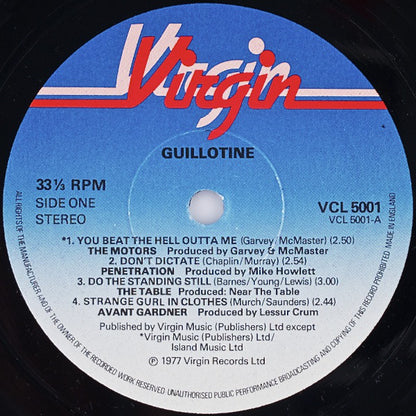 Various : Guillotine (10", Comp)