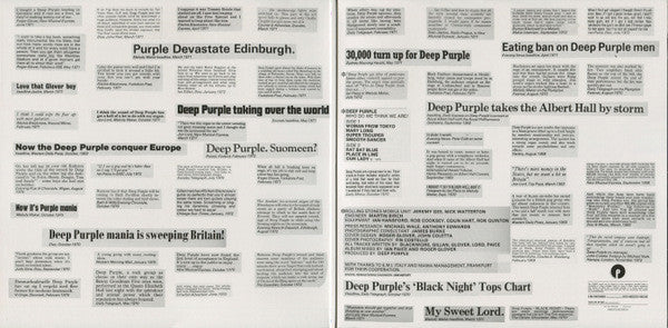 Deep Purple : Who Do We Think We Are (LP, Album, RE, RM, Gat)