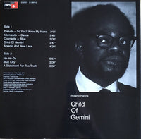 The Roland Hanna Trio* : Child Of Gemini (LP, Album)