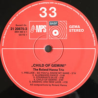 The Roland Hanna Trio* : Child Of Gemini (LP, Album)