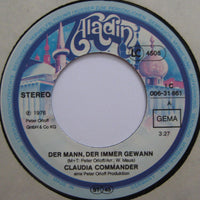 Claudia Commander : Der Mann, Der Immer Gewann (7", Single)