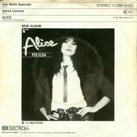 Alice (4) : Una Notte Speciale (7", Single)