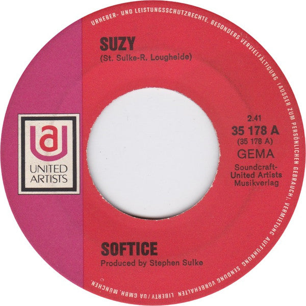 Softice : Suzy  (7", Single)
