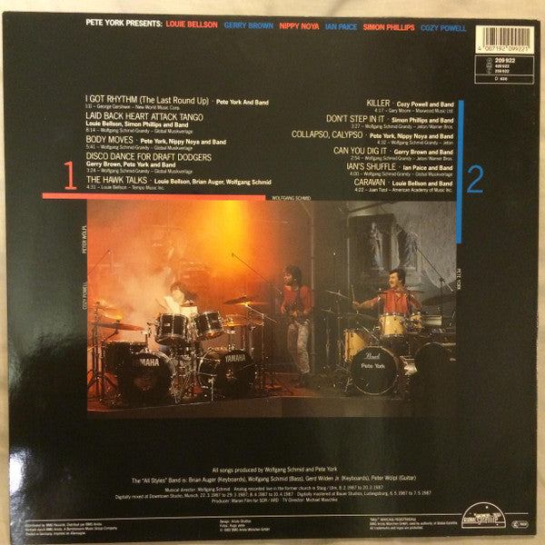 Pete York, Various : Super Drumming Volume 1 Folge 1 (LP, Album, Dir)