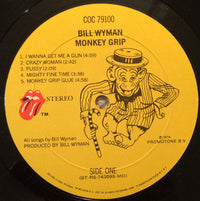 Bill Wyman : Monkey Grip (LP, Album, Mon)