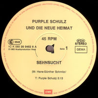 Purple Schulz Und Die Neue Heimat* : Sehnsucht (Lange (LP-) Version) (12", Maxi)
