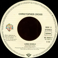 Christopher Cross : All Right (7", Single)