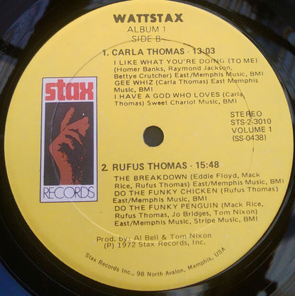 Various : Wattstax: The Living Word (2xLP, Album, Son)