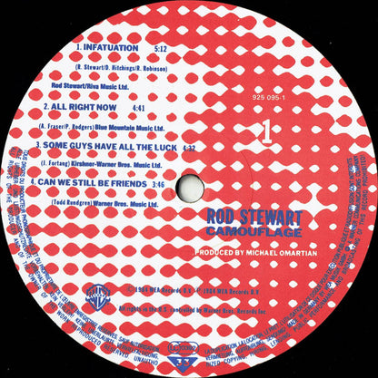 Rod Stewart : Camouflage (LP, Album, G)