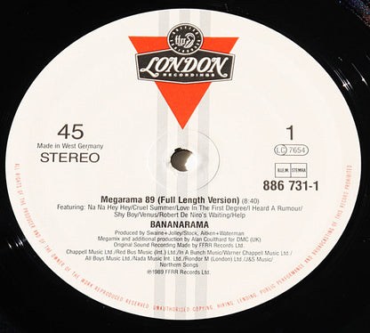 Bananarama : Megarama '89 (12")