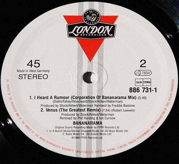 Bananarama : Megarama '89 (12")