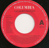 C&C Music Factory* : Just A Touch Of Love (Everyday) (7", Single)