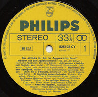 Various : Appenzeller Klänge - So Chiids Bi Ös Im Appezellerland! (LP)