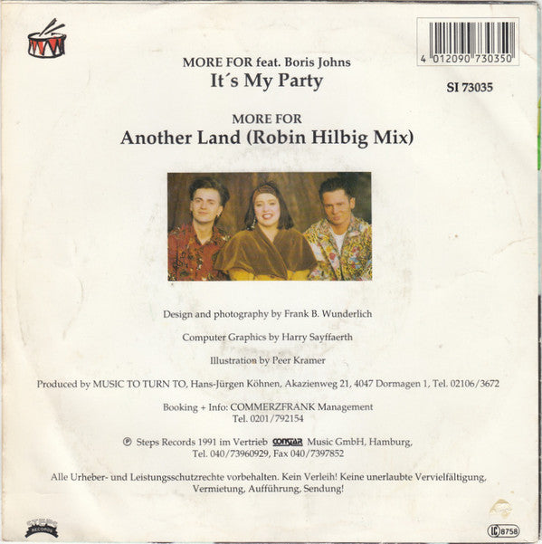 More For : It's My Party (7", Single)