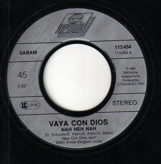 Vaya Con Dios : Nah Neh Nah (7", Single)