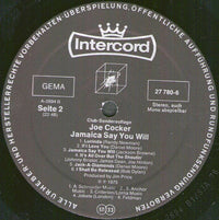 Joe Cocker : Jamaica Say You Will (LP, Album, Club)
