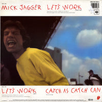 Mick Jagger : Let's Work (Dance Mix) (12", Maxi)