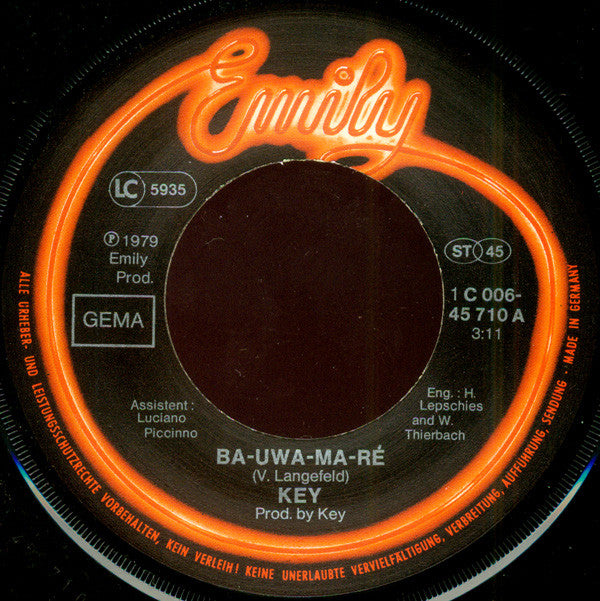 Key (5) : Ba-Uwa-Ma-Ré (7", Single)