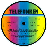 Udo Lindenberg & Das Panikorchester* : Alles Klar Auf Der Andrea Doria (LP, Album)