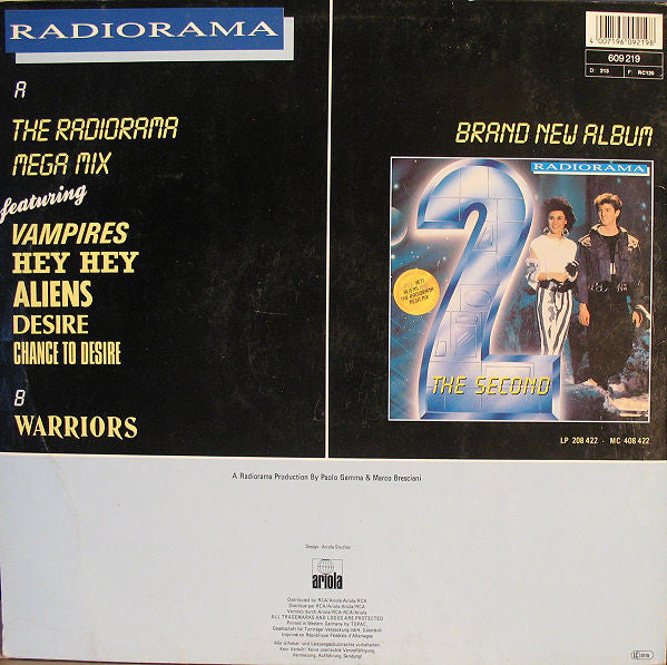 Radiorama : The Radiorama Mega Mix (12", Maxi)