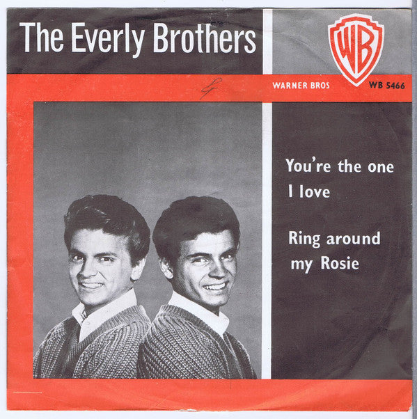 Everly Brothers : You're The One I Love (7", Promo)