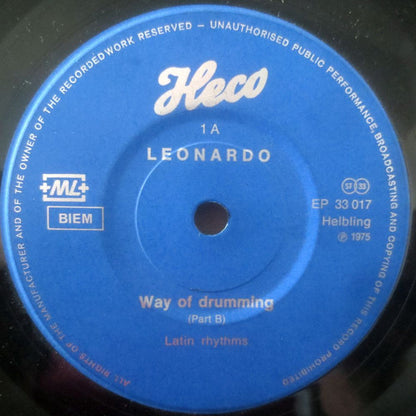 Leonardo (18) : Way Of Drumming (7")