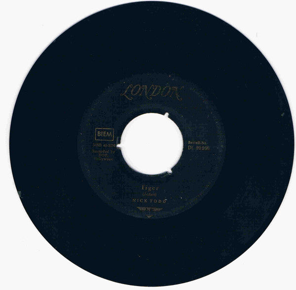 Nick Todd : Tiger (7", Single)