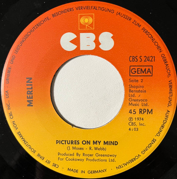 Merlin (14) : Alright (7")