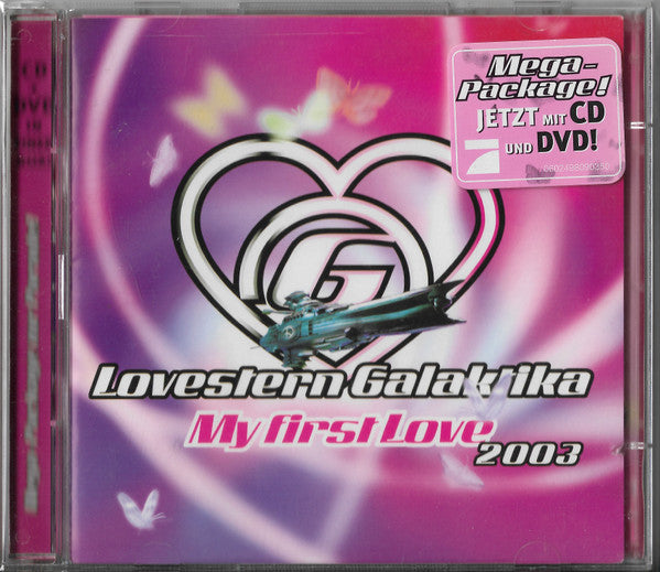 Various : Lovestern Galaktika 2003 - My First Love (CD, Comp, Copy Prot. + DVD, Comp)