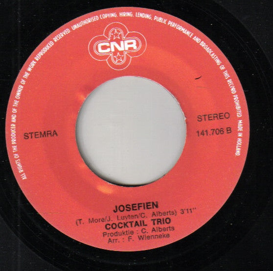 Cocktail Trio : Giroblauw Past Bij Jou  (7", Single)