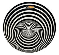 RenewRecords Psychedelische Slipmat – Zwart/Wit