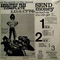 The Mothers Of Invention* : Absolutely Free (LP, Album, RP, Gat)