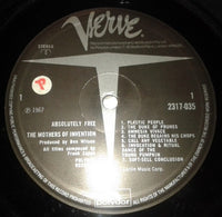 The Mothers Of Invention* : Absolutely Free (LP, Album, RP, Gat)